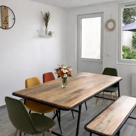 Coliving Centre-Ville - Terrasse & Wifi - Ideal Pro & Longue Duree - Arrivee Autonome Сен-Кантен